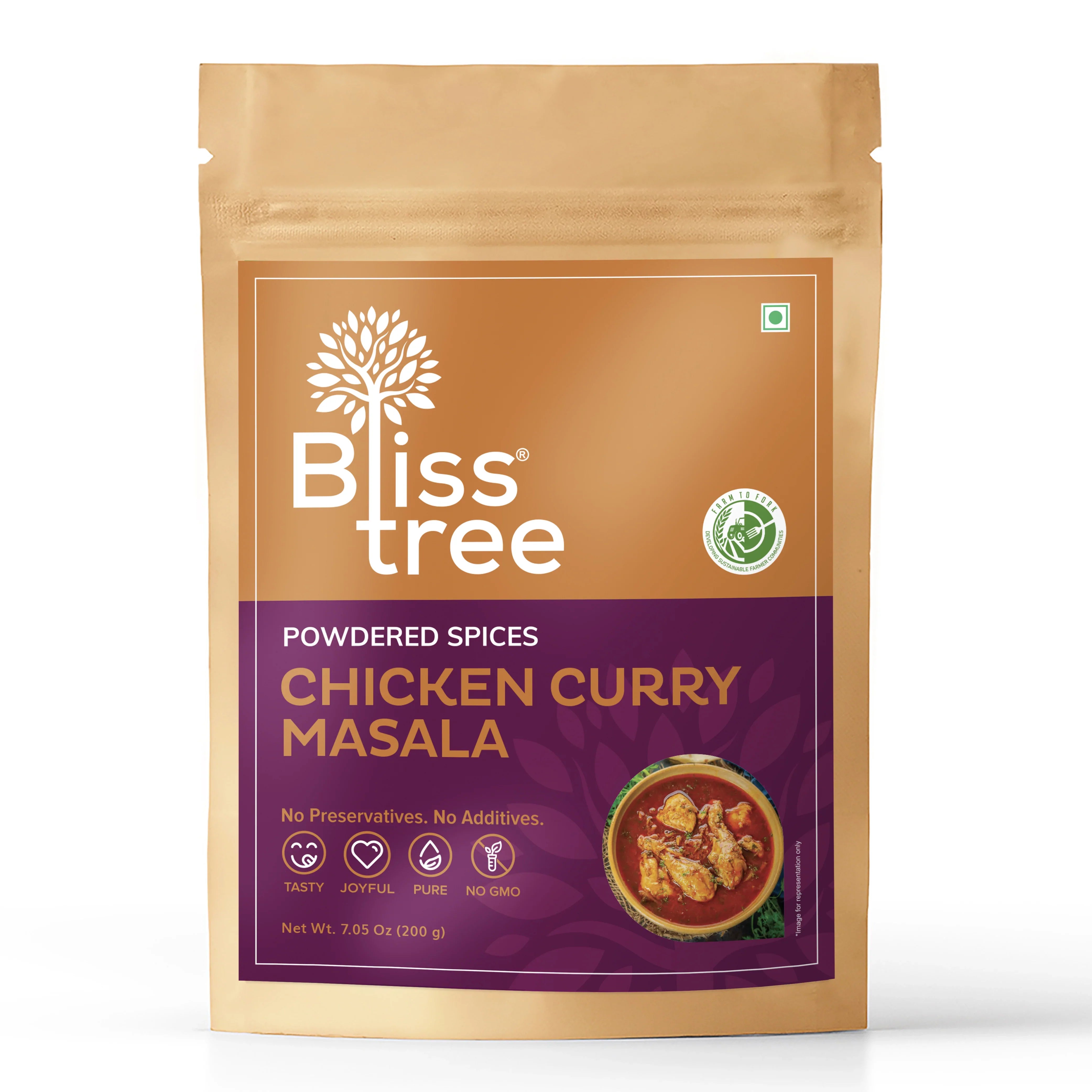 Blisstree Chicken Curry Masala - 200g